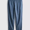 Linen blend pants