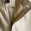 Linen blend pants