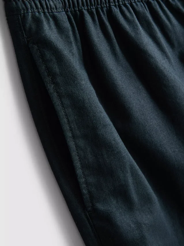 Linen blend pants