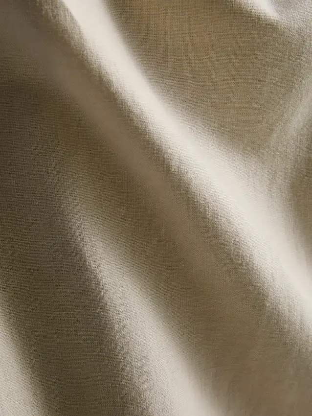 Linen blend pants