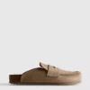 Loafer clog sandals