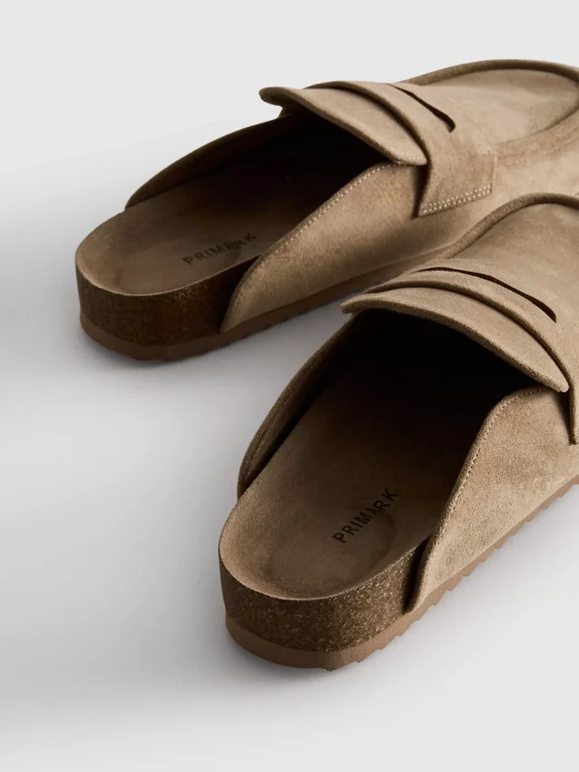 Loafer clog sandals