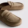 Loafer clog sandals