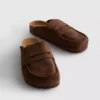 Loafer clog sandals