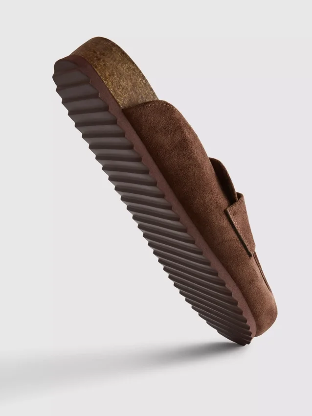 Loafer clog sandals