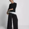 Long sleeve crew neck cardigan