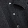 Long sleeve crew neck cardigan