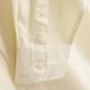 Long sleeve linen blend shirt
