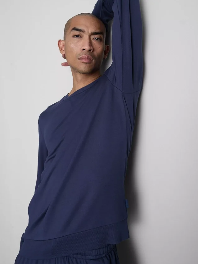 Long sleeve pajama top