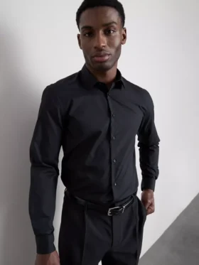 Long sleeve regular fit formal shirt