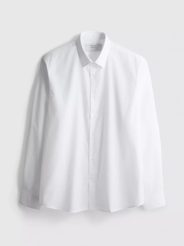 Long sleeve regular fit formal shirt