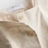 Longline linen blend waistcoat
