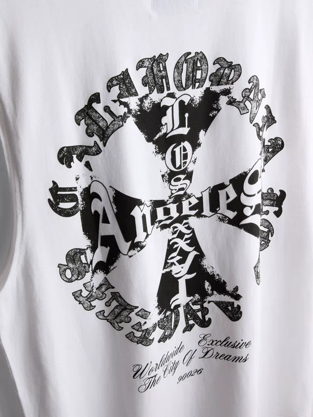 Los angeles graphic tank top