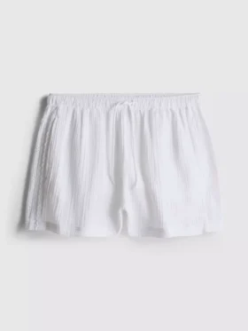Love to lounge cotton woven pajama shorts