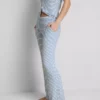 Love to lounge ribbed striped pajama bottoms