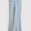 Love to lounge ribbed striped pajama bottoms