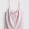 Love to lounge striped pajama cami top