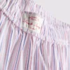 Love to lounge striped straight leg pajama bottoms