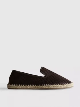 Low top knitted espadrille