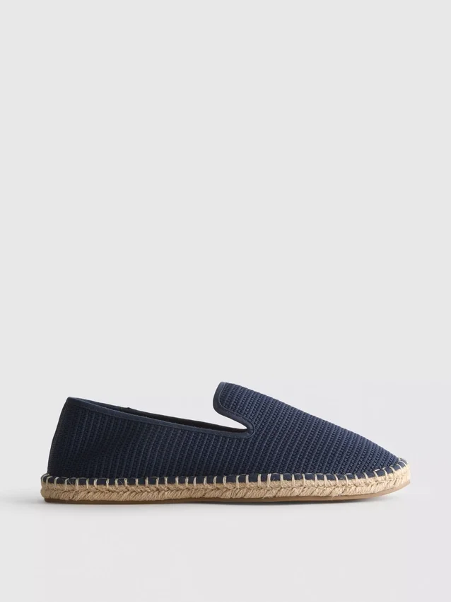 Low top knitted espadrille