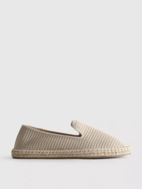 Low top knitted espadrille