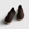 Low top knitted espadrille