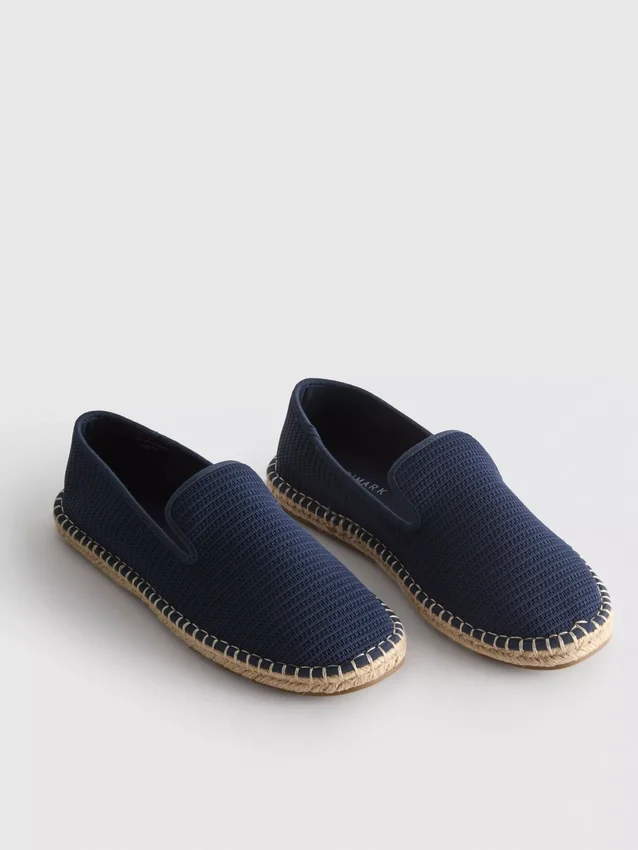 Low top knitted espadrille