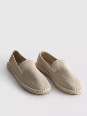 Low top knitted espadrille