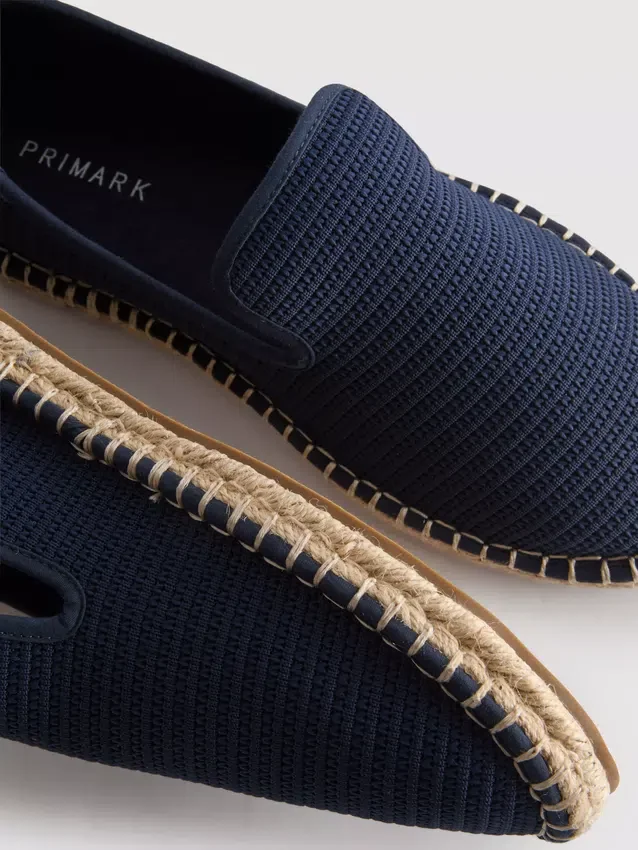Low top knitted espadrille