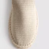 Low top knitted espadrille
