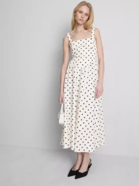 Major find | square-neck corset midi dress