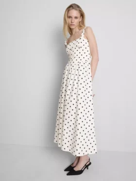Major find | square-neck corset midi dress