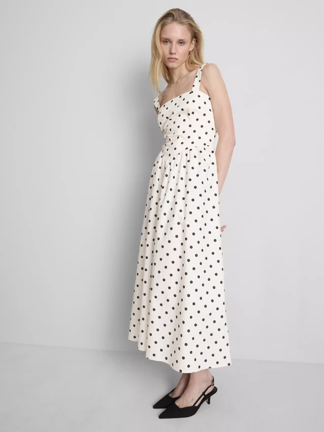 Major find | square-neck corset midi dress