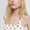 Major find | square-neck corset midi dress