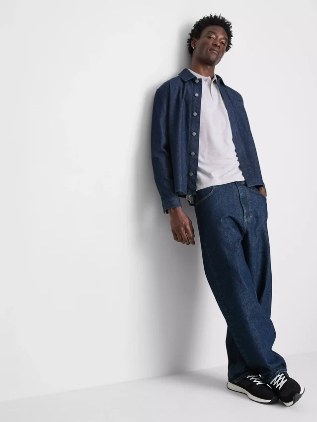 Marl polo shirt