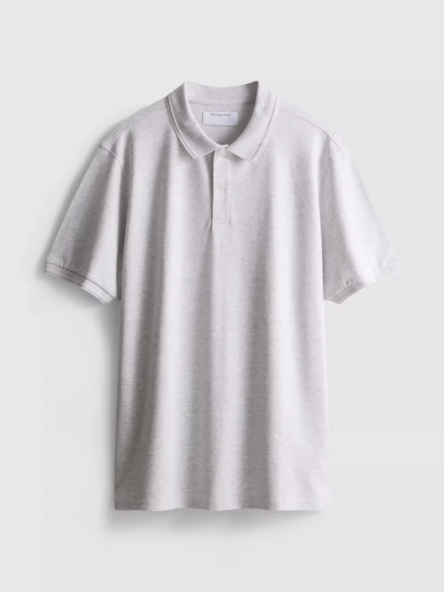Marl polo shirt