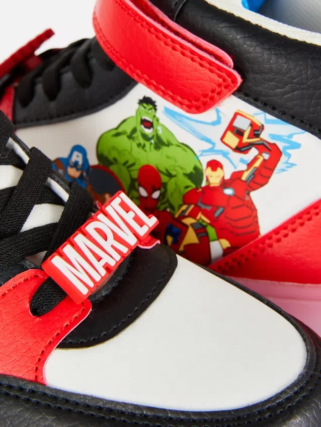 Marvel light up high-top sneakers