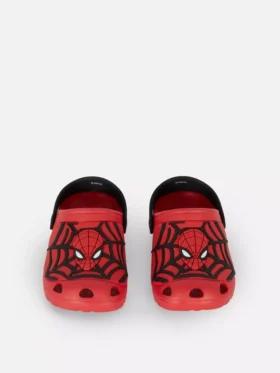 Marvel spider-man backstrap clogs