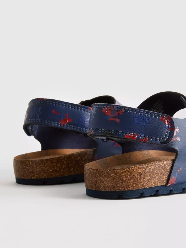Marvel spider-man double buckle strap sandals