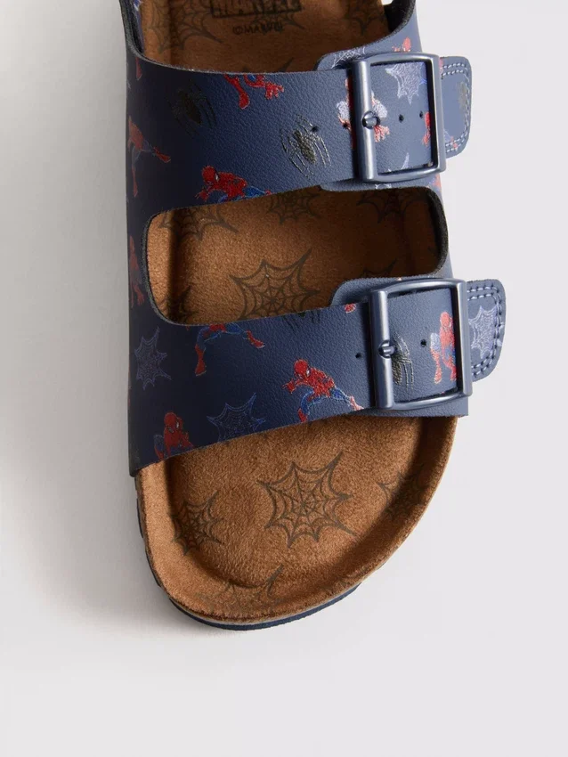 Marvel spider-man double buckle strap sandals