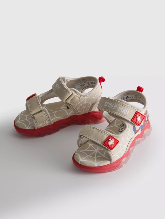 Marvel spider-man light-up active sandals