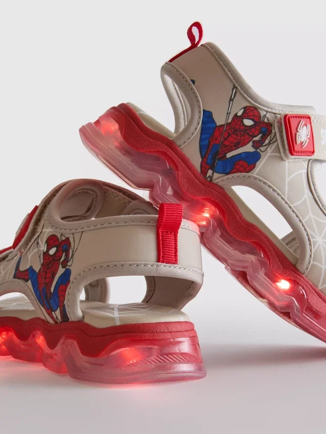 Marvel spider-man light-up active sandals