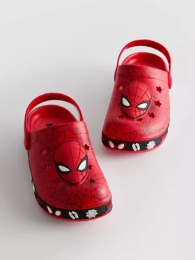 Marvel spider-man light-up clogs