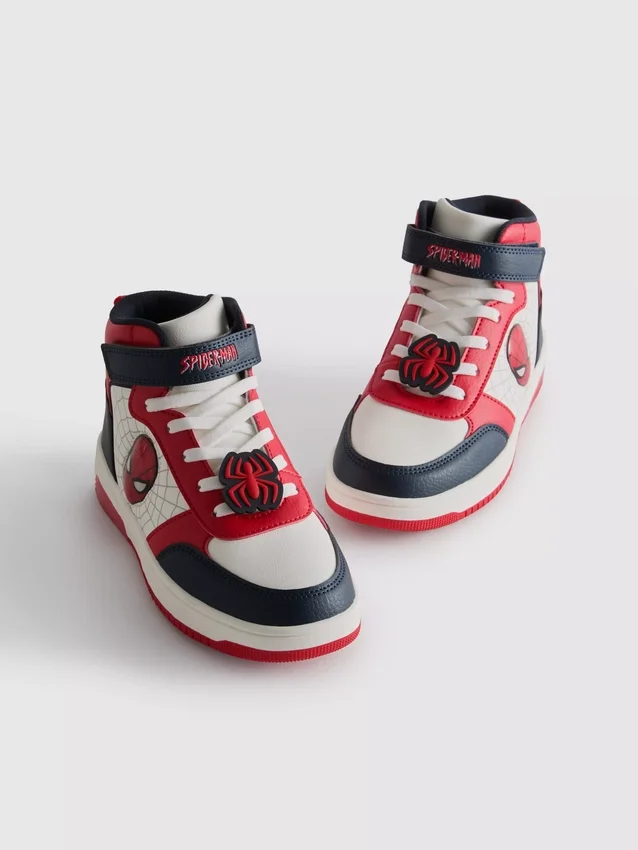Marvel spider-man light-up high-top sneakers