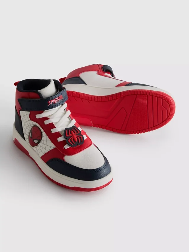 Marvel spider-man light-up high-top sneakers