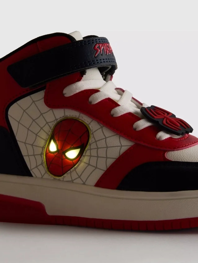 Marvel spider-man light-up high-top sneakers