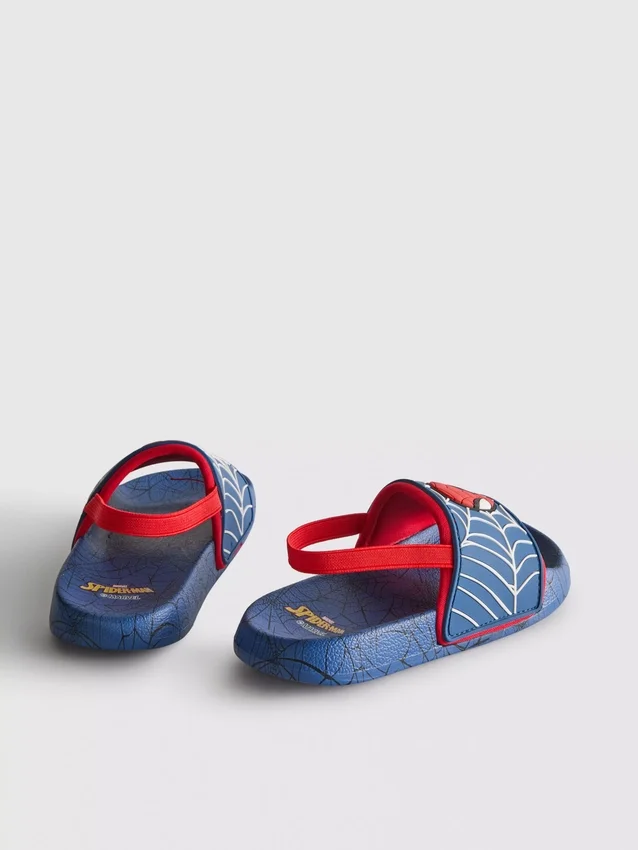 Marvel spider-man slider sandals