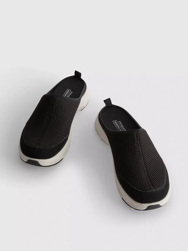 Memory foam comfort mules
