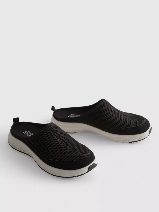 Memory foam comfort mules