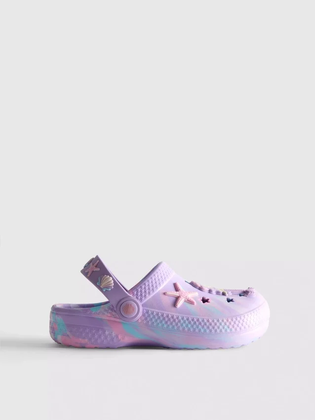 Mermaid clogs